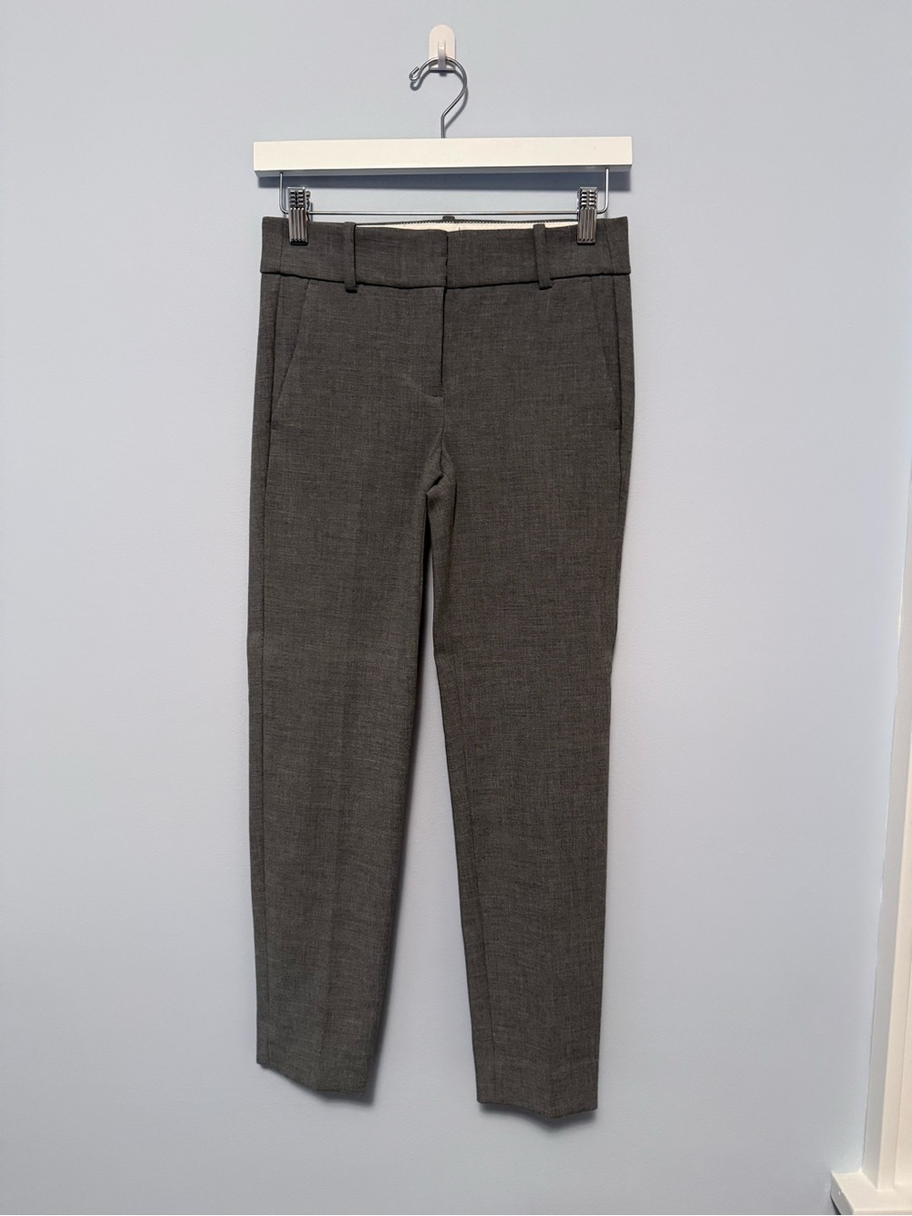 J. Crew Cameron Trousers in Gray